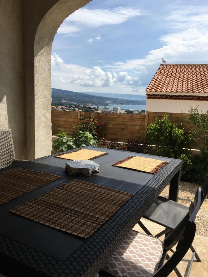 Rez-De-Villa Vue Mer Panoramique 4 P - Soleil Levant La Ciotat Eksteriør bilde